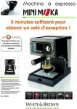 نمایی از اسپرسوساز و کاپوچینو ساز MINI MOKA CM-1622 و مشخصات آن