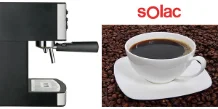 نمایی جانبی اسپرسوساز و کاپوچینوساز Solac CE4480