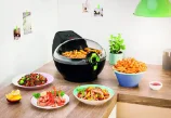 رنگ مشکی سرخ کن یک قاشق روغن تفال AH9500