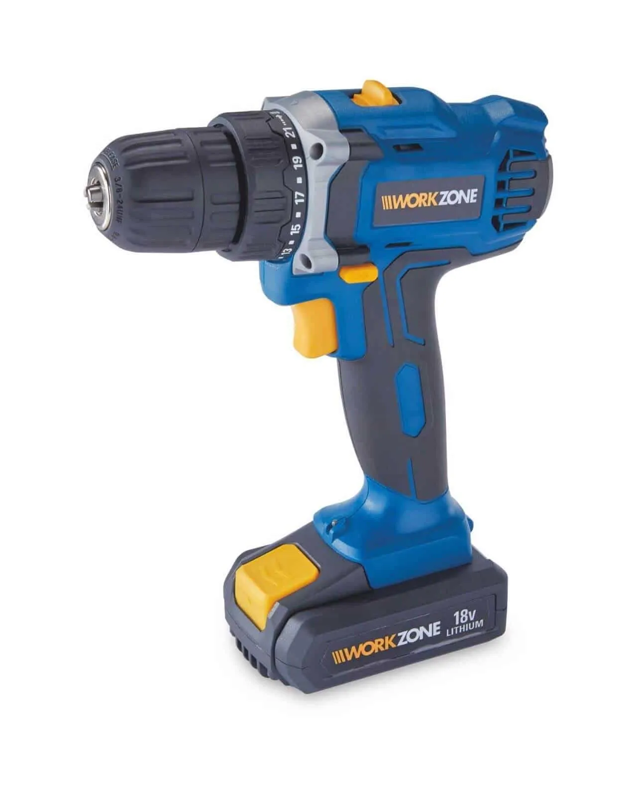 دریل پیچ گوشتی شارژی ورک زون آلمان 18 ولت