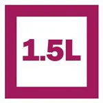 ظرفیت 1.5 لیتری بستنی ساز