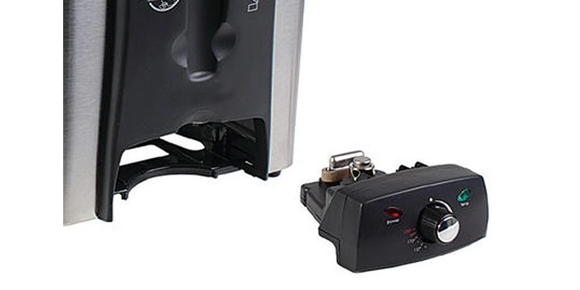 قابلیت جدا سازی قسمت برقی در سرخ کن فکیرJETFRY