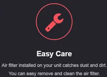 نگهداری آسان بخاری گازی برقی ژاپنی  