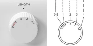 تعیین طول دوخت با چرخ خیاطی 