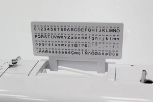 دوخت حروف و اعداد با چرخ خیاطی مدیون آلمان