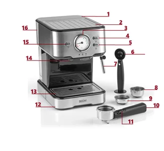 قیمت اسپرسوساز بیم
