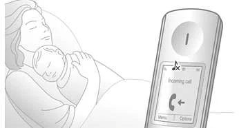 حالت سایلنت در تلفن بی سیم  فلیپس PHILIPS