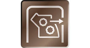 سیستم تمیز شدن خودکار در اسپرسوساز هوشمند فلیپس PHILIPS HD8831