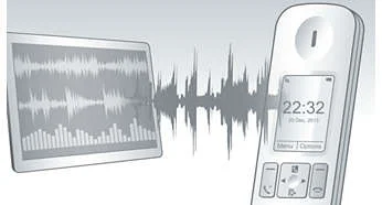 کیفیت صدای بالا در تلفن بی سیم  فلیپس PHILIPS