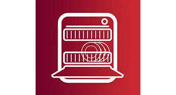 شستشوی کاسه سرخ کن بدون روغن فلیپس PHILIPS HD920 در ظرفشویی