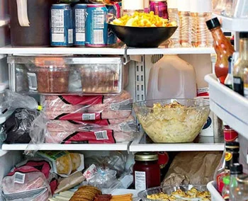 غذا در یخچال
