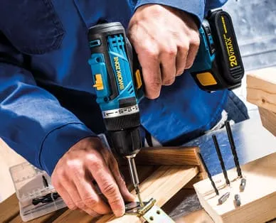 دریل پیچ گوشتی شارژی ورک زون آلمان