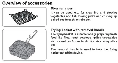 بخارپز و سبد توری سرخ کن 