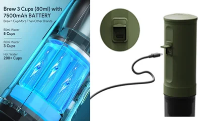 اسپرسوساز شارژی Outin Nano اصلی