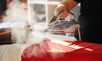 تمیز کردن اتو 