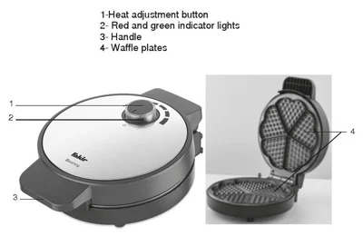 قسمتهای وافل ساز