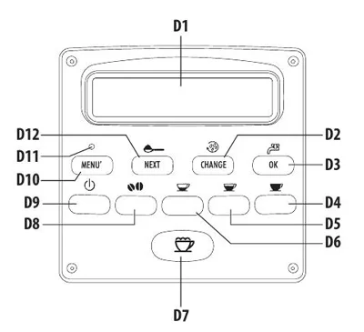 صفحه نمایش اسپرسوساز