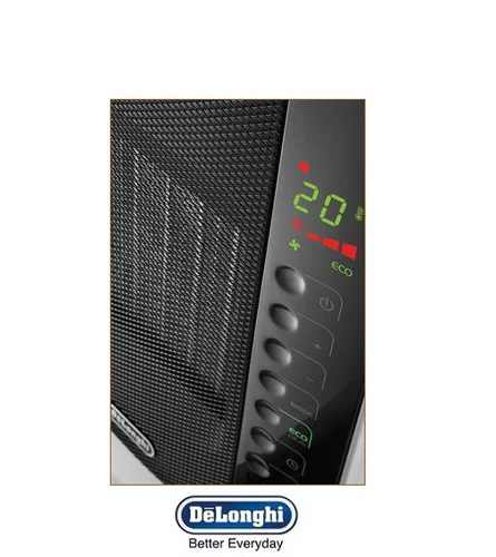 صفحه لمسی بخاری برقی فن دار سرامیکی دلونگی Delonghi