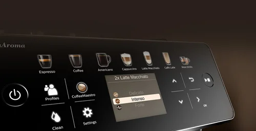 تنظیمات اسپرسوساز حرفه ای 