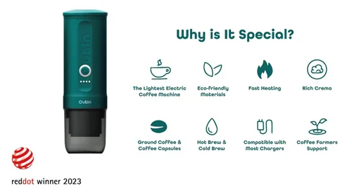 Outin Nano Portable Espresso Machine
