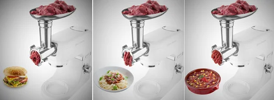 ماشین آشپزخانه همراه با چرخ گوشت