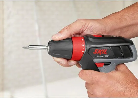 دریل ، پیچ گوشتی شارژی 12 ولت اسکیل SKIL