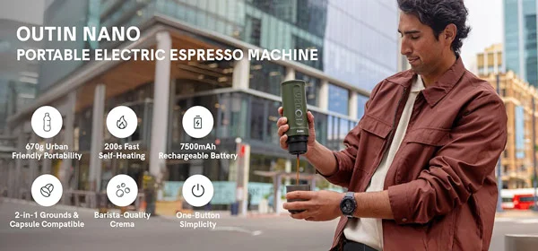 قیمت و خرید اسپرسوساز شارژی