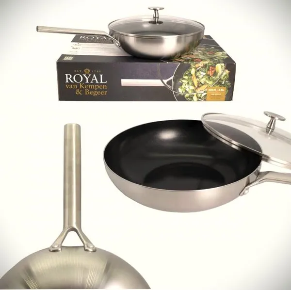 ماهی تابه درب دار هلندی رویال