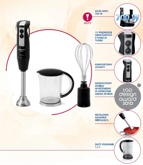 گوشت کوب دو کاره زلمر ZHB1205B