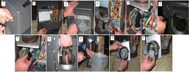 ارور e4 بخاری نفتی برقی ژاپنی کرونا