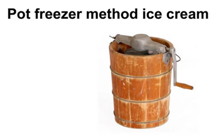 بستنی ساز سطلی یخی