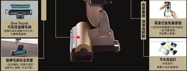 جارو شارژی دو حالته هیتاچی Hitach