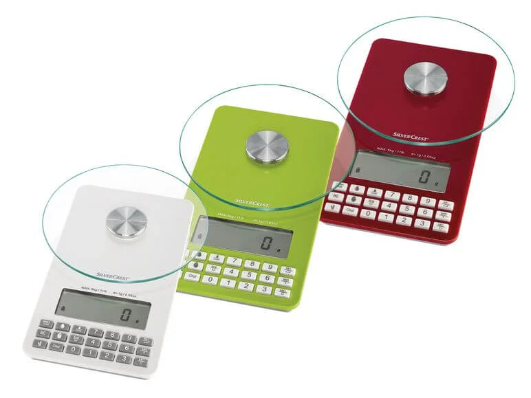 انواع رنگ ترازوی آشپزخانه سیلورکرستSILVERCREST