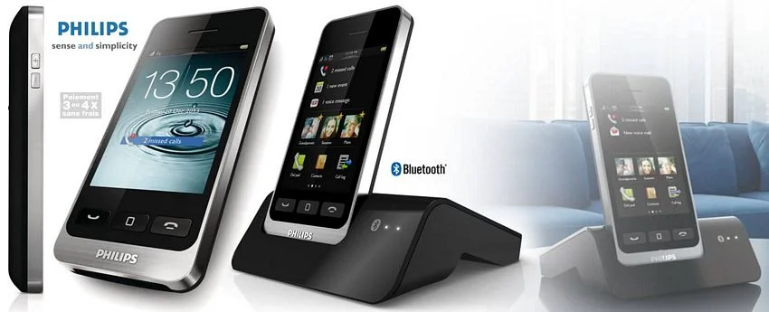  تلفن بی سیم لمسی فلیپس Philips S10A