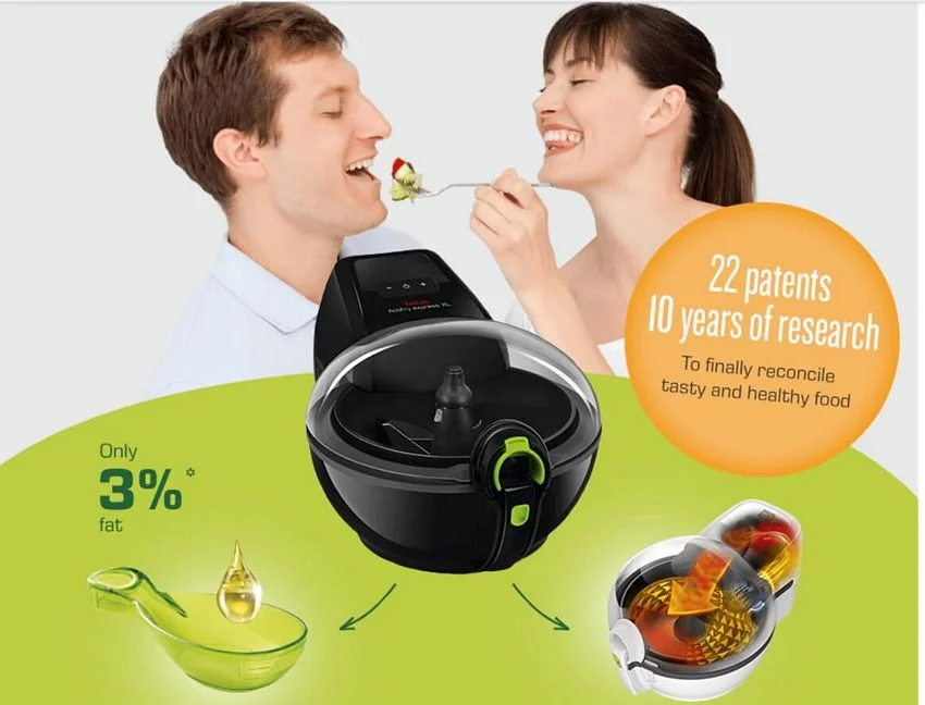 سرخ کن یک قاشق روغن تفال Tefal FZ7510 رنگ مشکی
