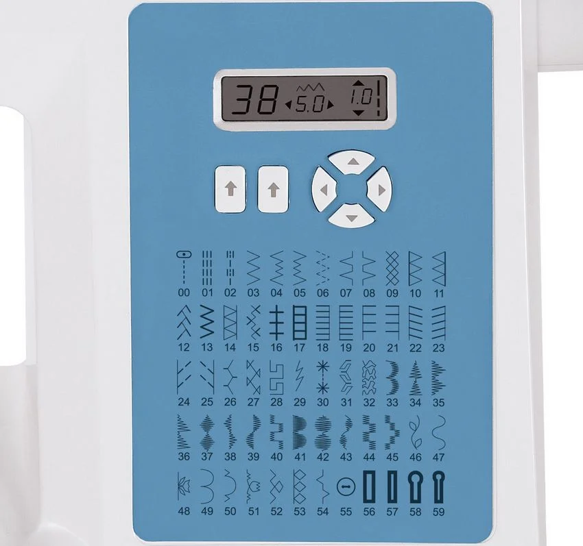 صفحه دیجیتالی چرخ خیاطی 60 کاره سینجر SINGER