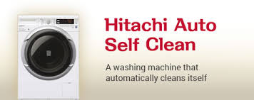 تمیز شدن خودکار ماشین لباسشویی 1600 دور Hitachi