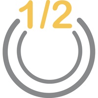 برنامه شستشوی یک دوم در ظرفشویی 14 نفره ویرپول whirpool