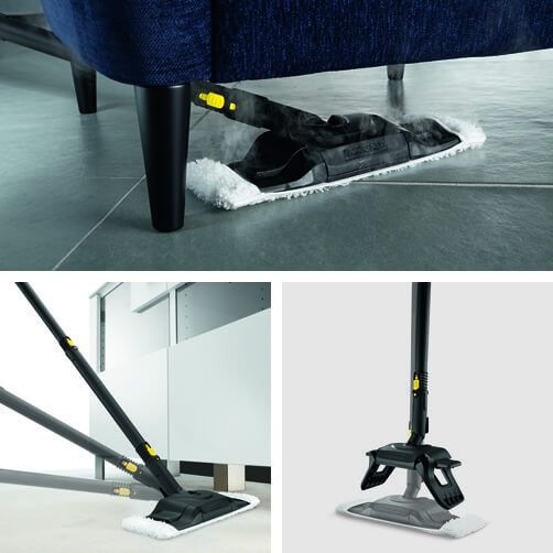 چرخش 90 درجه سری بخارشوی کارچر KARCHER SC4