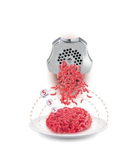 سری و شبکه چرخ گوشت دو کار مولینکس  moulinex M740