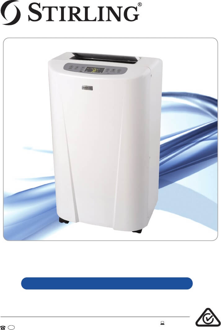 کولر گازی پرتابل 12000 استیرلینگ STIRLING