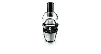 آبمیوه گیری فلیپس PHILIPS HR1863 در حالت جدا سازی