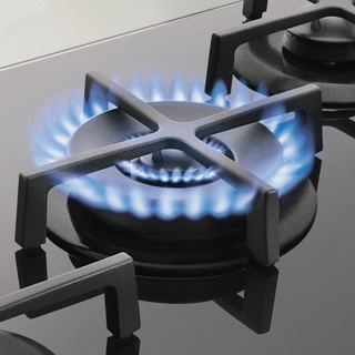 مشعل کارآمد در اجاق گاز صفحه ای شیشه ویرپول whirpool
