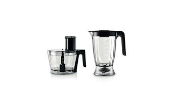 کاسه مخلوط کن و خرد کن غذاساز30 کاره 1300وات فلیپس PHILIPS HR7778