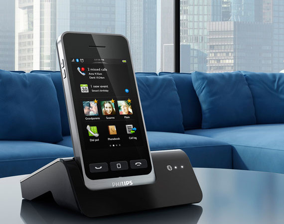 تلفن بی سیم لمسی فلیپس Philips