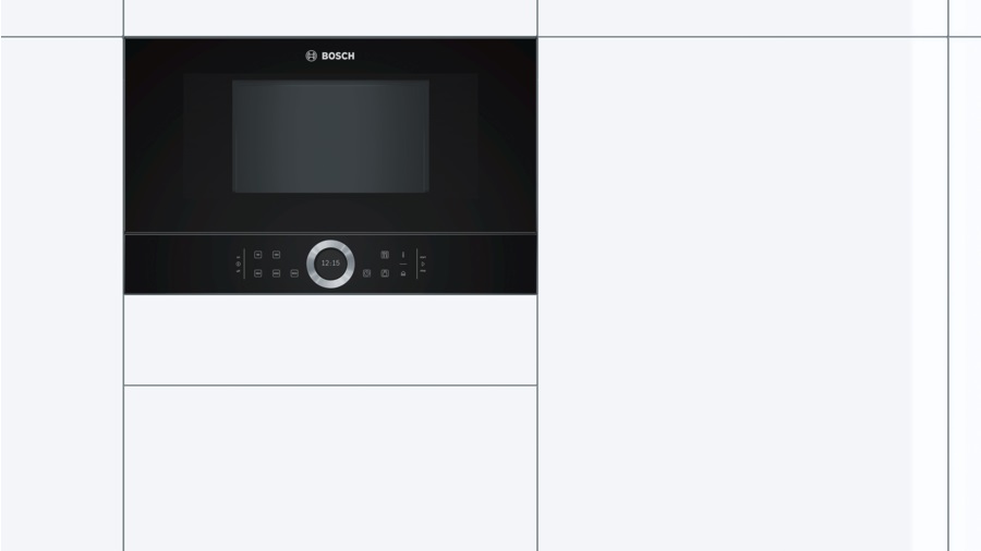 مایکروویو توکار بوش BOSCH سری 8