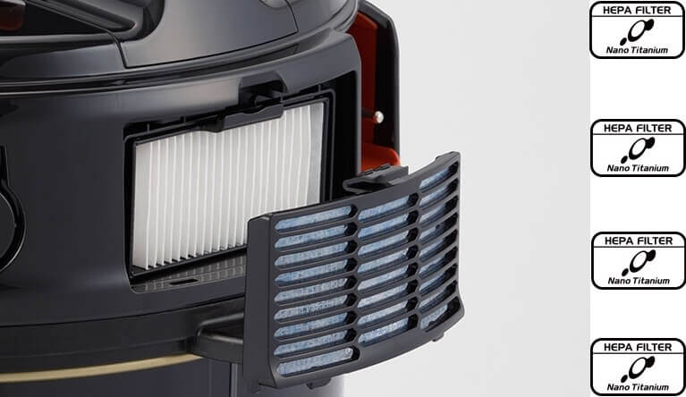 فناوری نانو در جارو برقی هیتاچی Hitachi CV-995DS