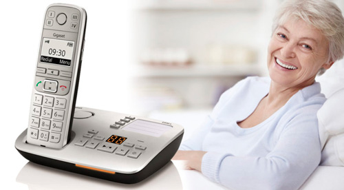  تلفن دو گوشی منشی دار گیگاست زیمنس آلمان siemens gigaset